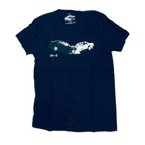 Vintage Threadless, Large, Ctrl+Z black tee by Ben